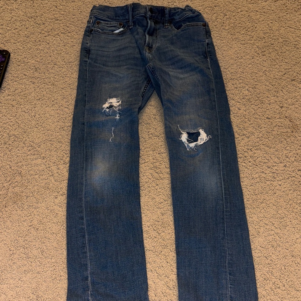 Abercrombie Kids Light Blue Skinny Jeans